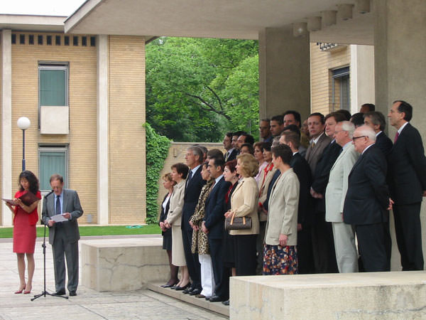 2004 celebration for Enlargement of Europe Union