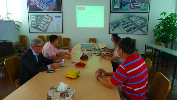 2013年与深圳商凯房地产开发集团进行项目洽谈