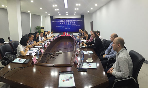 2016 Czech delegation visit Jiangmen city